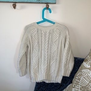 Gap 5years cream sweater